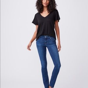Paige Skyline Stretch Skinny Mid-Rise Jeans 26